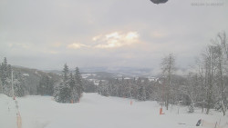 Horní část sjezdovek