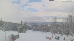 Horní část sjezdovek