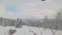 Horní část sjezdovek