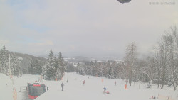 Horní část sjezdovek