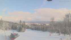 Horní část sjezdovek