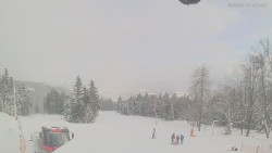 Horní část sjezdovek