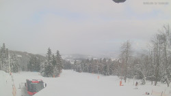 Horní část sjezdovek