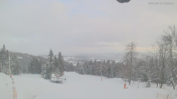 Horní část sjezdovek