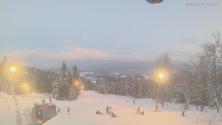 Horní část sjezdovek