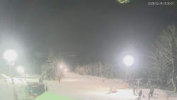 Horní část sjezdovek