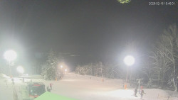 Horní část sjezdovek