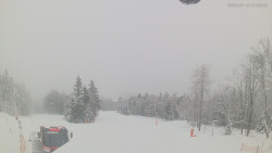 Horní část sjezdovek