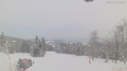 Horní část sjezdovek