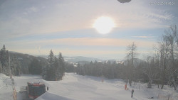 Horní část sjezdovek