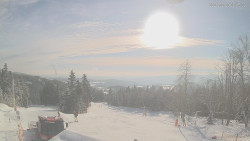 Horní část sjezdovek