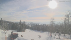 Horní část sjezdovek