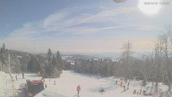 Horní část sjezdovek