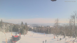 Horní část sjezdovek