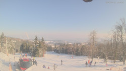 Horní část sjezdovek