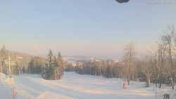 Horní část sjezdovek