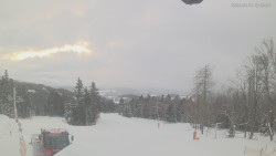 Horní část sjezdovek