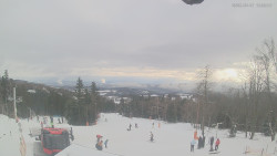 Horní část sjezdovek