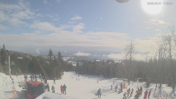 Horní část sjezdovek