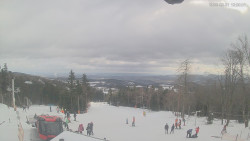 Horní část sjezdovek