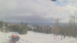 Horní část sjezdovek