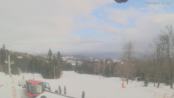 Horní část sjezdovek