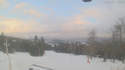 Horní část sjezdovek