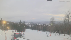 Horní část sjezdovek