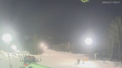 Horní část sjezdovek