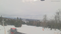 Horní část sjezdovek