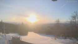 Horní část sjezdovek