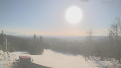 Horní část sjezdovek