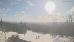 Horní část sjezdovek