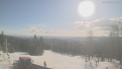 Horní část sjezdovek