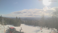 Horní část sjezdovek