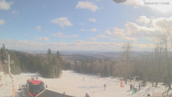 Horní část sjezdovek