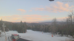 Horní část sjezdovek