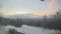 Horní část sjezdovek