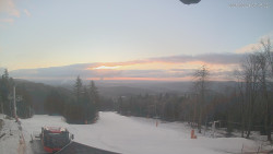 Horní část sjezdovek