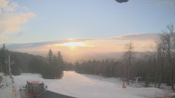 Horní část sjezdovek