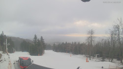 Horní část sjezdovek