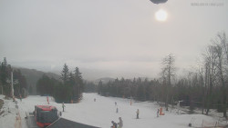 Horní část sjezdovek