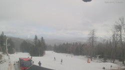 Horní část sjezdovek