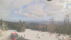 Horní část sjezdovek