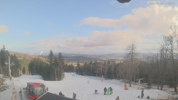 Horní část sjezdovek