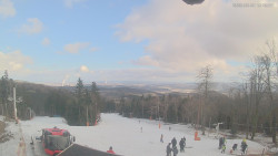 Horní část sjezdovek