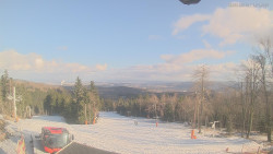 Horní část sjezdovek