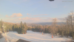 Horní část sjezdovek