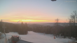 Horní část sjezdovek