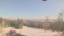 Horní část sjezdovek